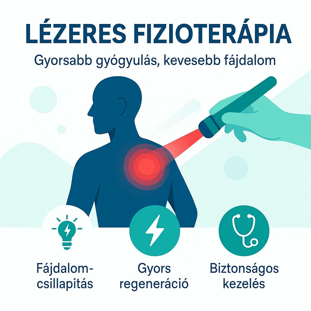 Fizioterápia lézeres kezeléssel – gyorsabb gyógyulás, kevesebb fájdalom